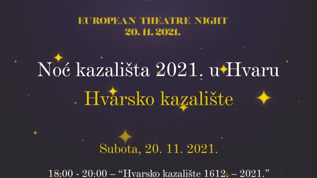 plakat noc kazalista 2021