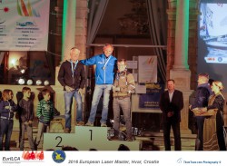2016 European Championship Laser Masters, Hvar, Croatia 05 1157