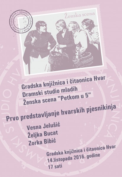 plakat zenska scena